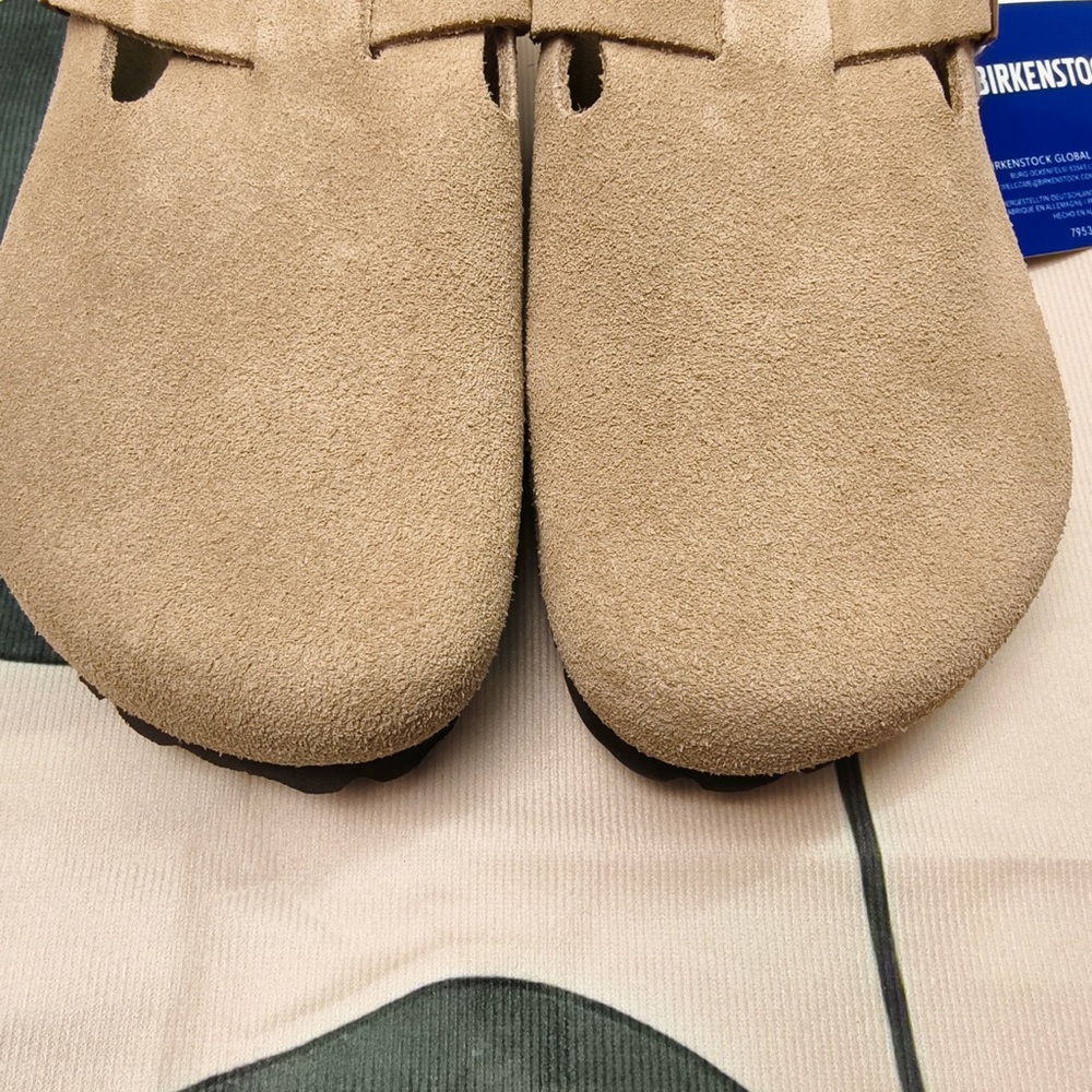 Birkenstock Boston narrow | Cork footbed and suede upper | New with tags - Picture 4 of 5
